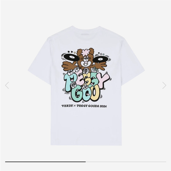 Peggy gou x verdy 페기구 베르디 티셔츠 M / L