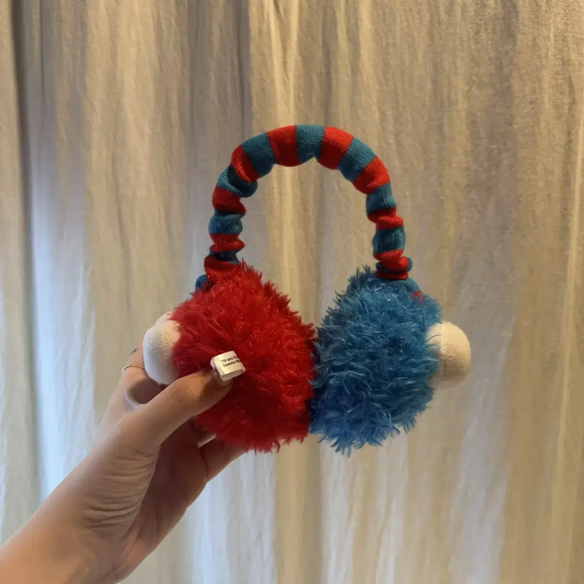 Universal Studios Elmo Cookie Monster doll Earplugs