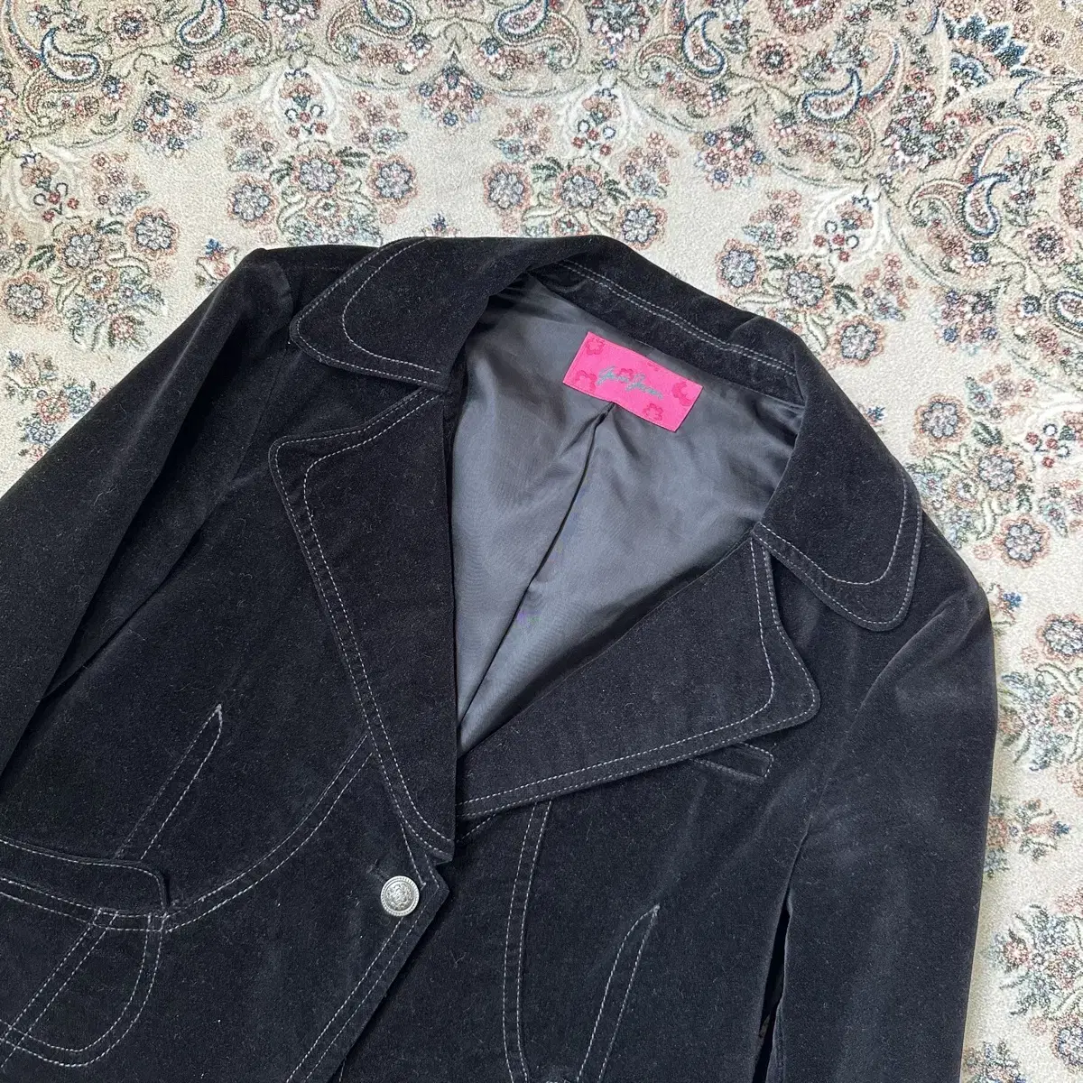 gemgean vintage velvet jacket