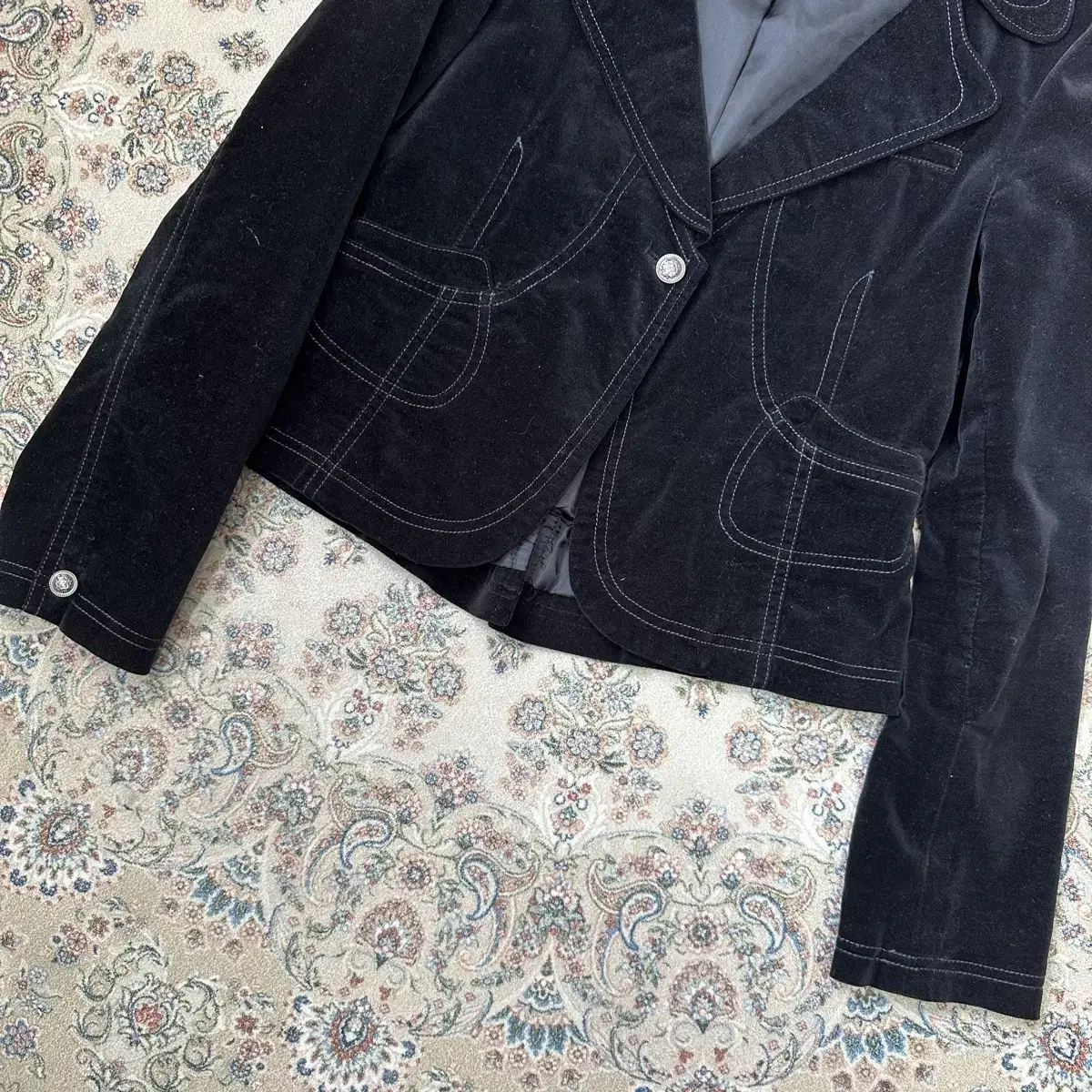 gemgean vintage velvet jacket