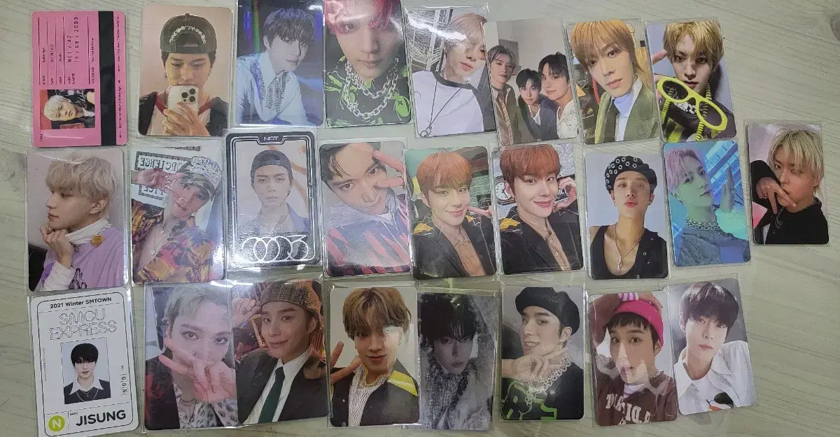 NCT photocard bulk!!! scary nct 127 nct dream riize