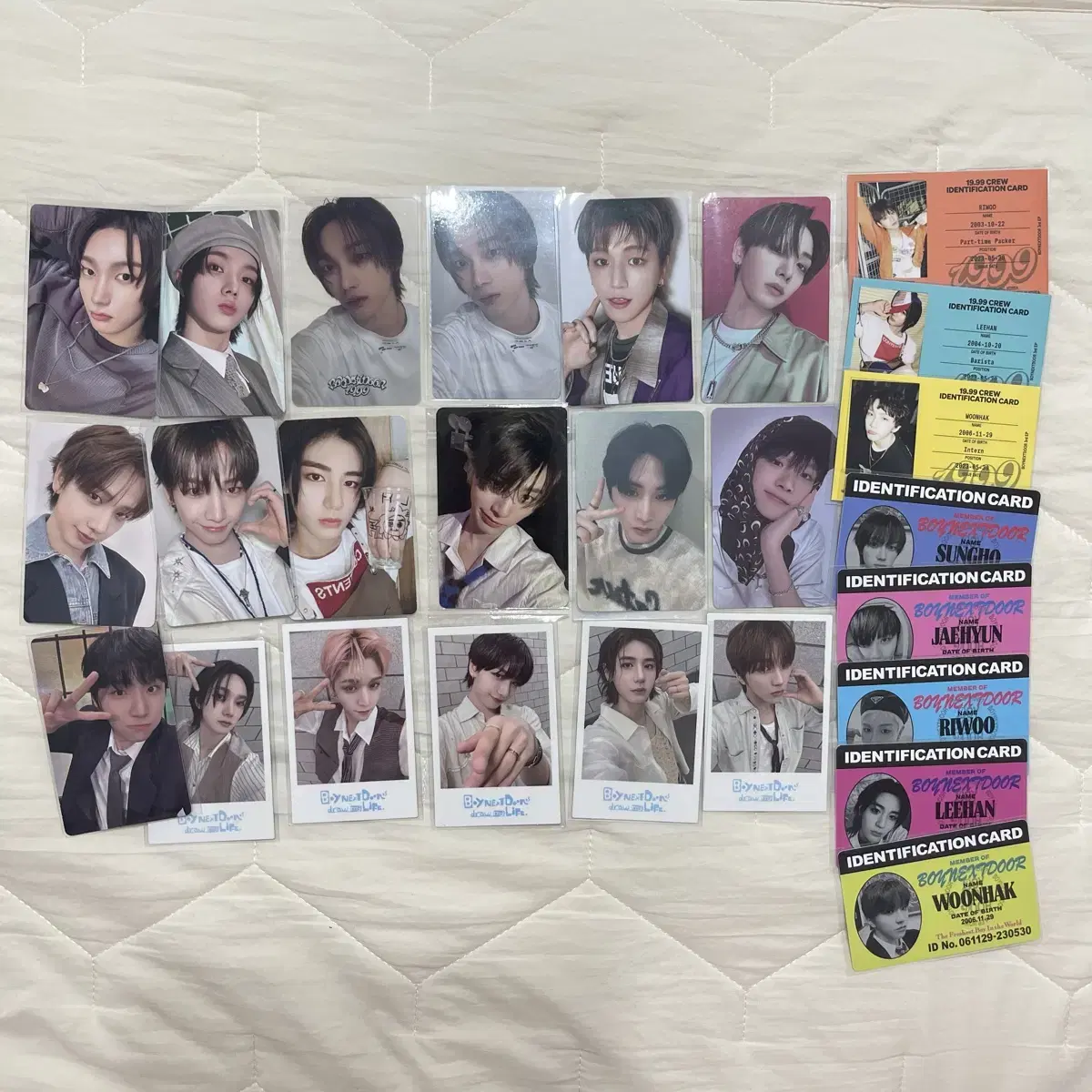 Today only this price!> boynextdoor photocard  bulk wts sungho riwoo jaehyun taesan leehan woonhak