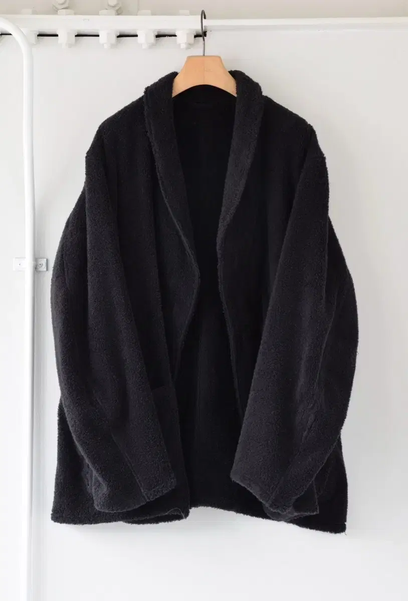 [3] Komori 24SS Cotton Pile Shawl Kara Jacket