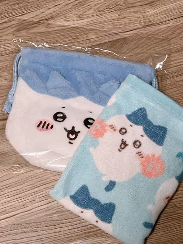 치이카와 (먼작귀) 하치와레 푹신한 복조리 & 타월