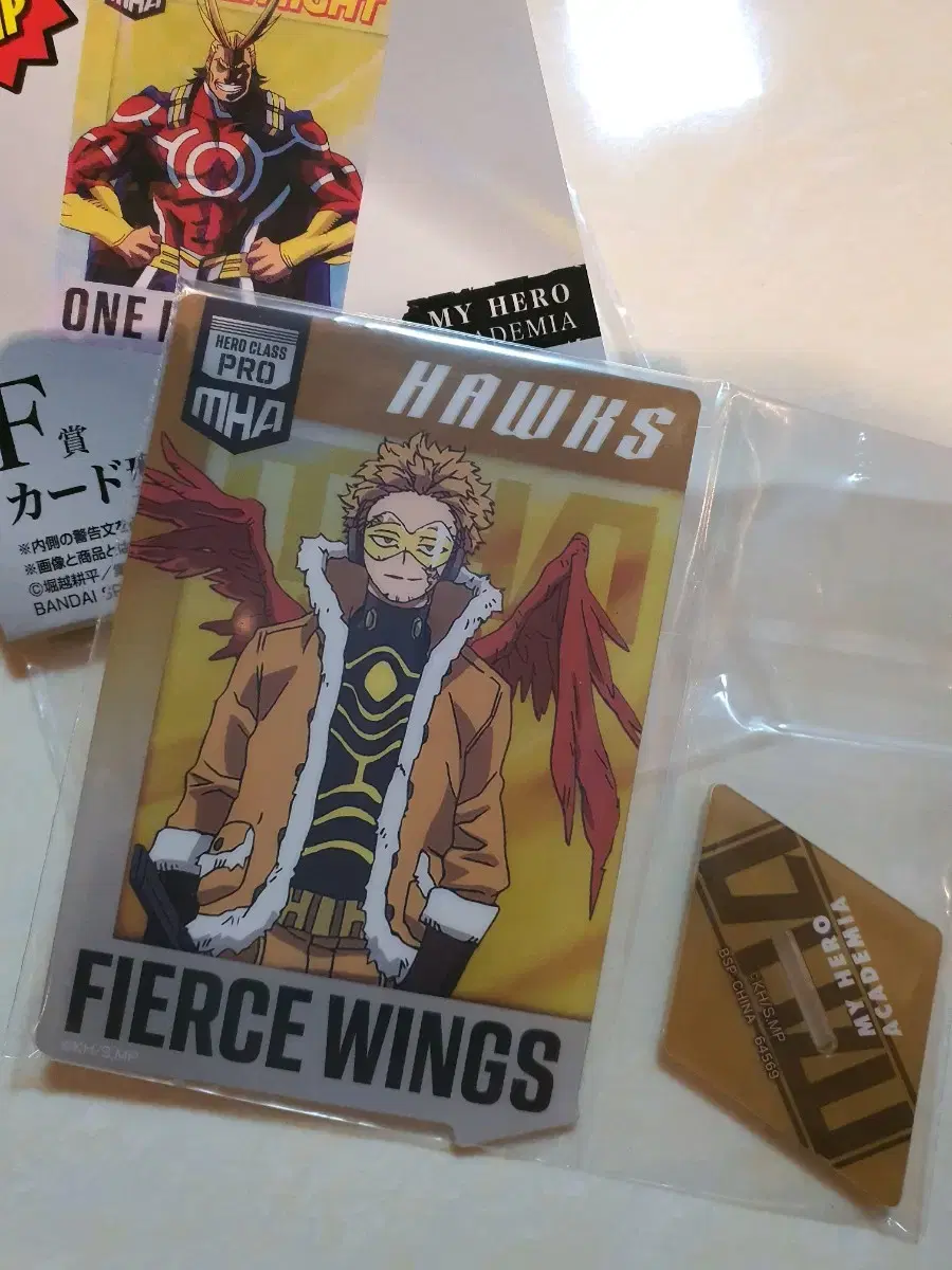 Hiroaka Nahia New Figure Ichibankuji First Lottery F Prize Acrylic Stand Hawks