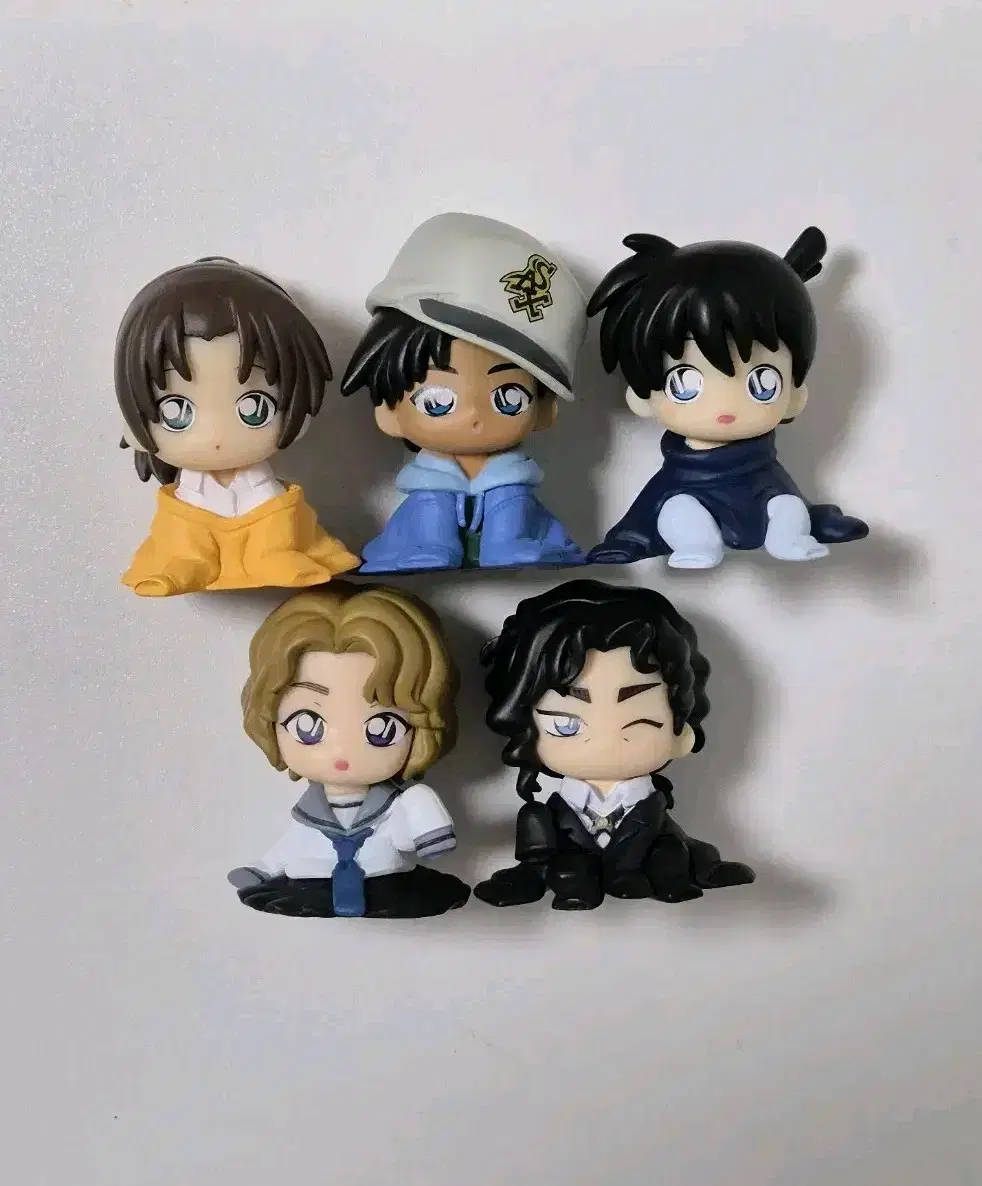 Detective Conan Chijimase 9th Set Conan the Barbarian Kid Shinichi kazuha heiji