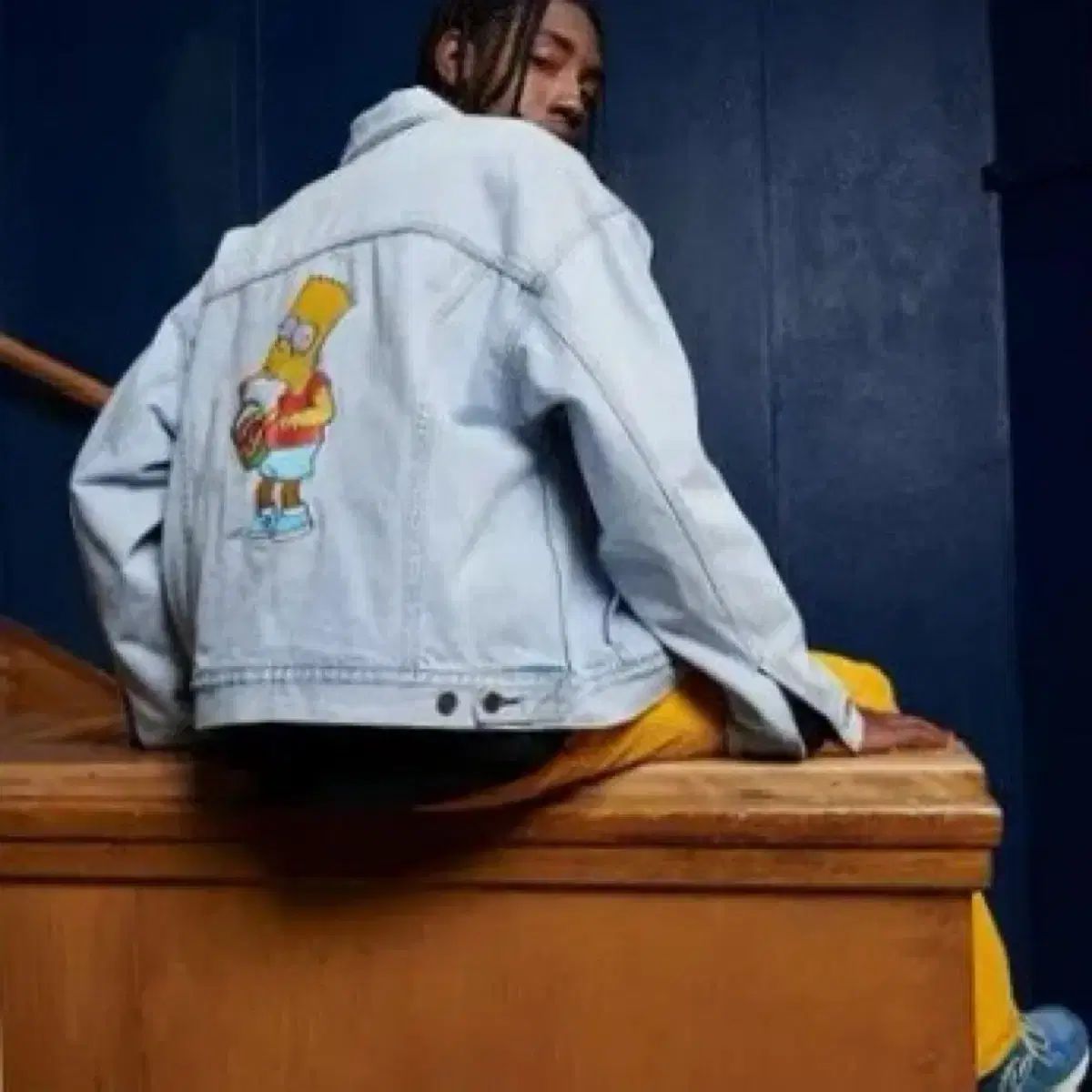 Levi's Simpson collaboration denim jacket for sale