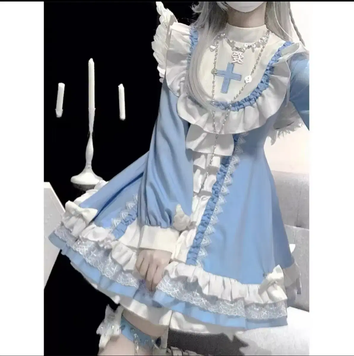 Mass Production Lolita Minesweeper Gothic Cosplay Gothic ONEPIECE