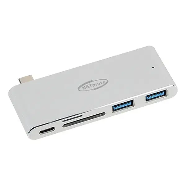 C타입 to 충전+SD+USB3.0 2포트 무전원 멀티포트