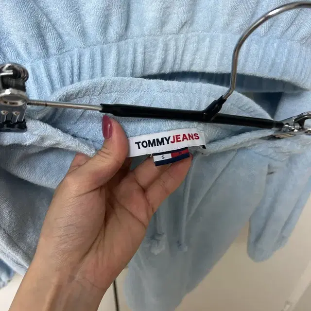 Tommy jeans 타미진스 태리소재 셋업