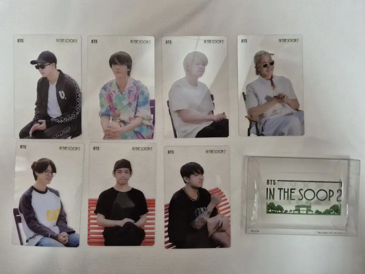 BTS bangtan In the Forest 2 Photocard Transparent Pokka