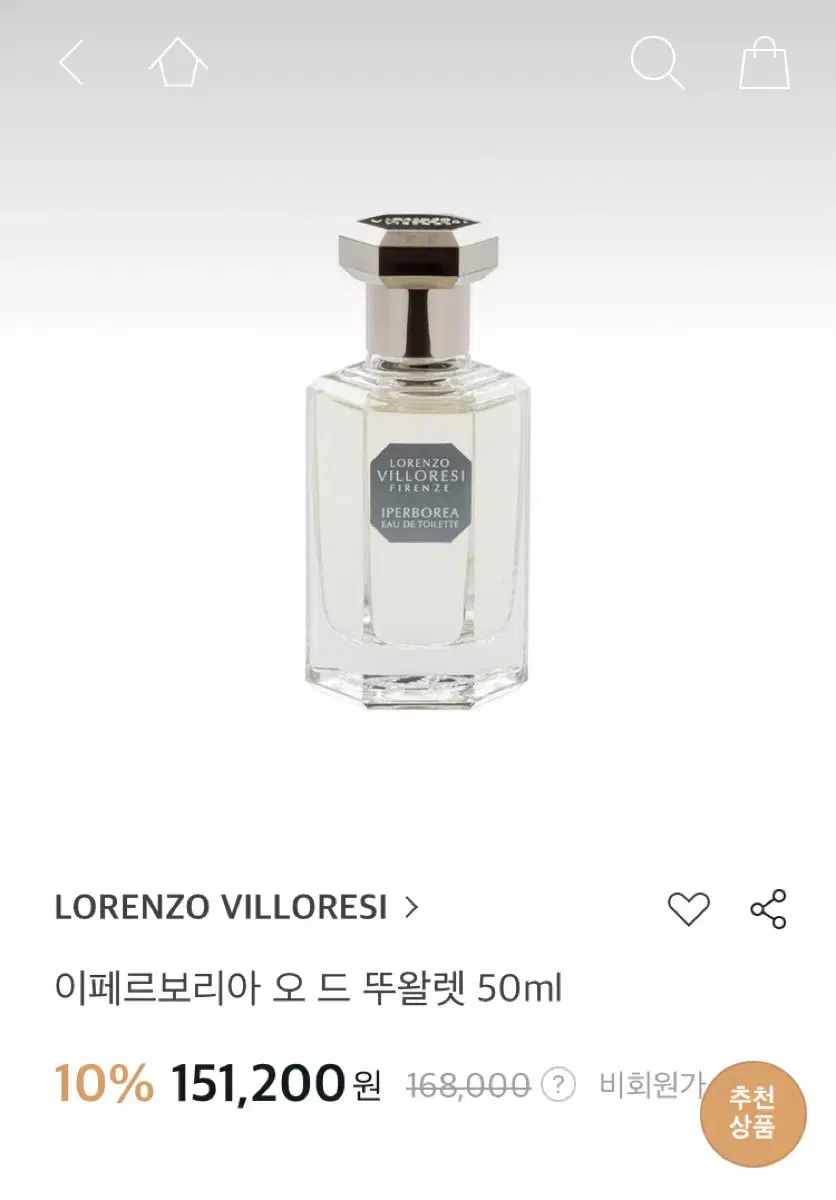 로렌조빌로레시 이페르보리아 50mL