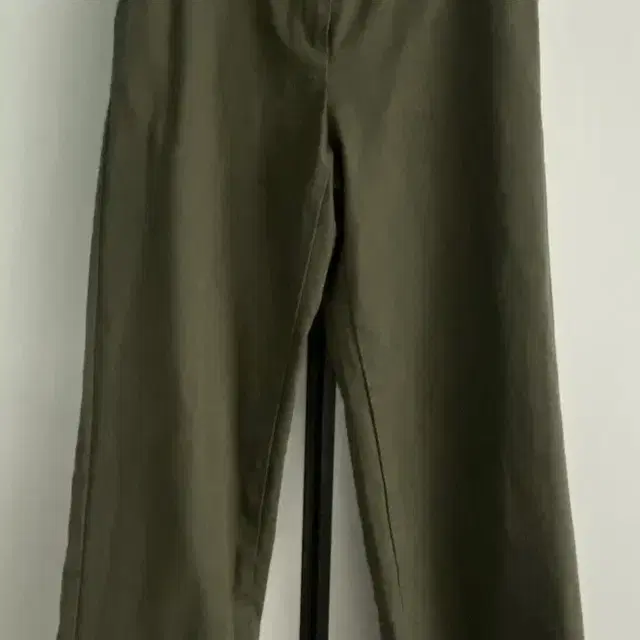 오버듀플레어 바지 COTTON STRAIGHT PANTS_KHAKI