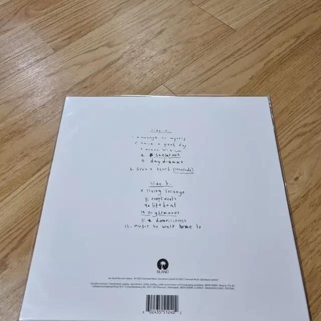 택포)이지 라이프 Lifes a BeachLP 개봉반