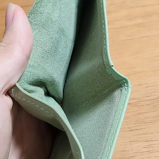 Dime 다임 bifold wallet sage 지갑