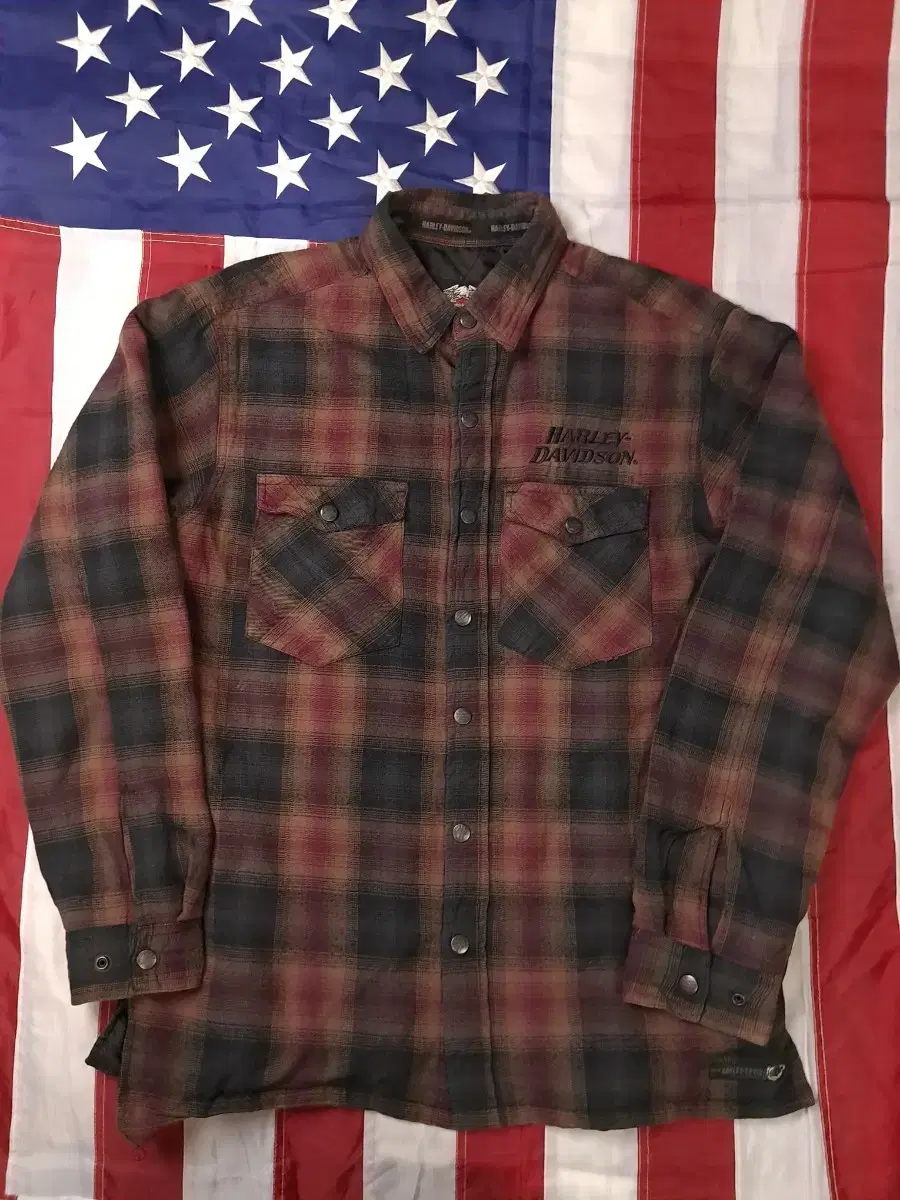 Original Harley-Davidson Check Rider ShirtType Jacket