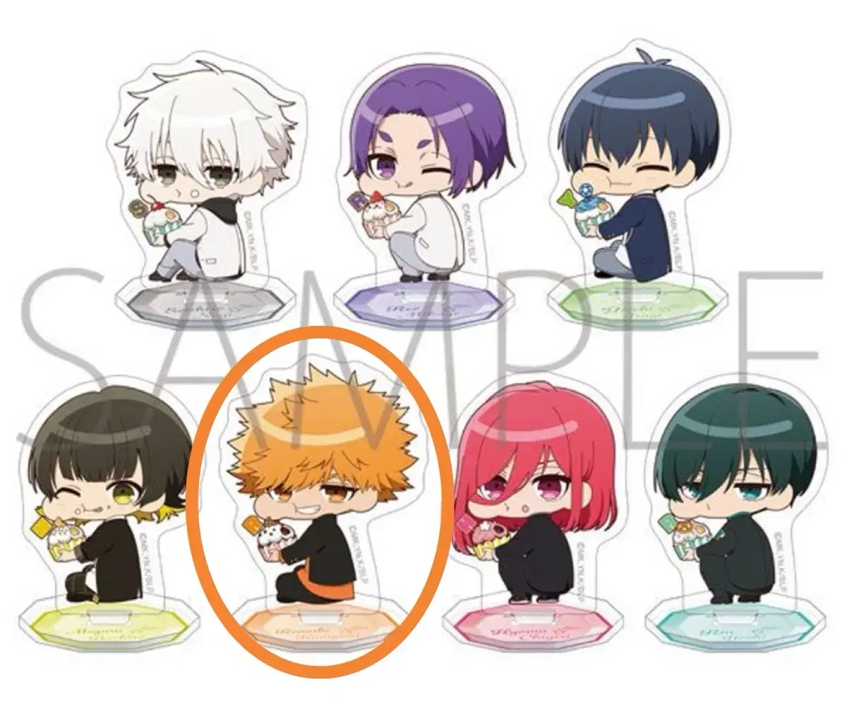 BLUELOCK Kunigami Kappuriko Cafe Acrylic Stand WTS