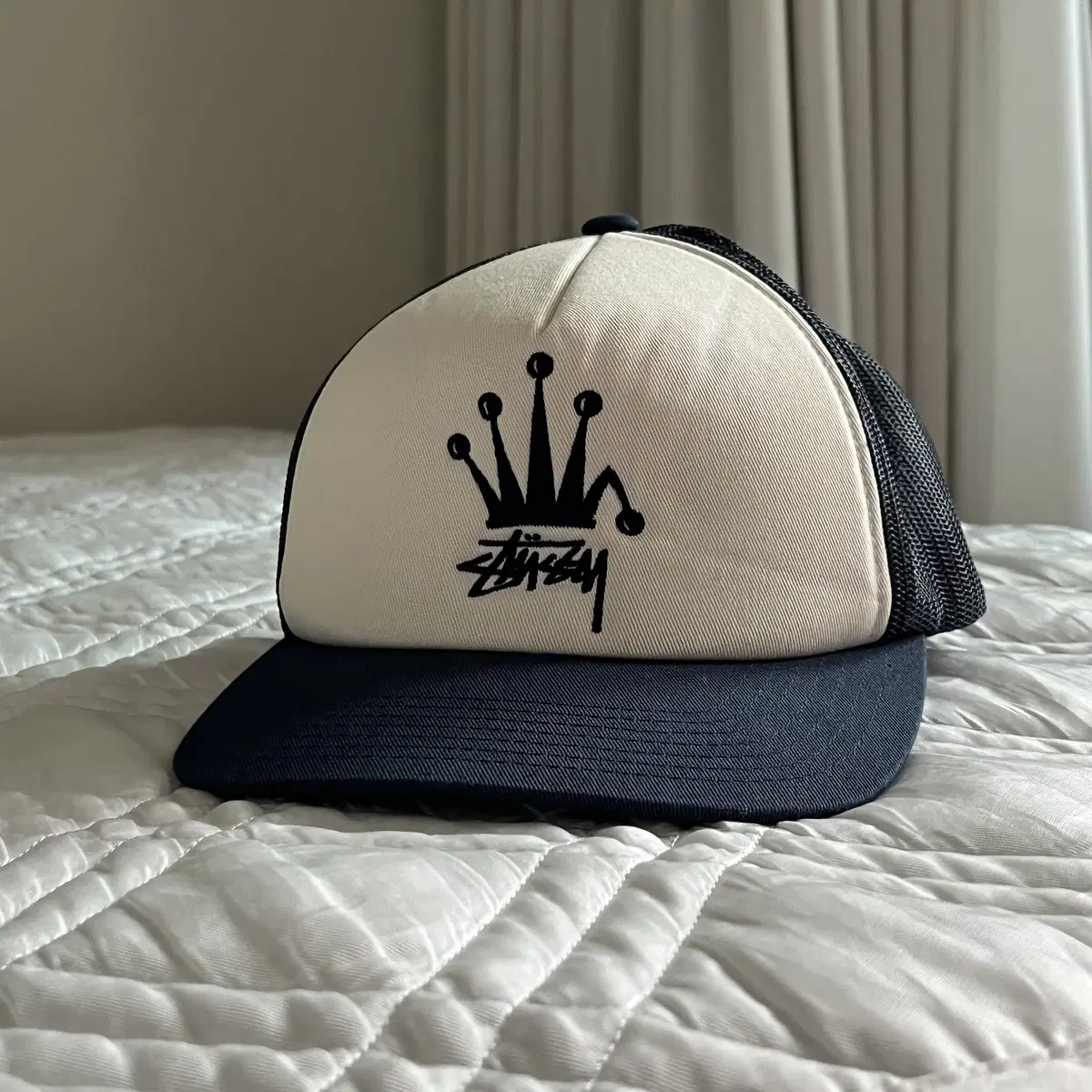 Stussy Crown Stock Trucker Cap