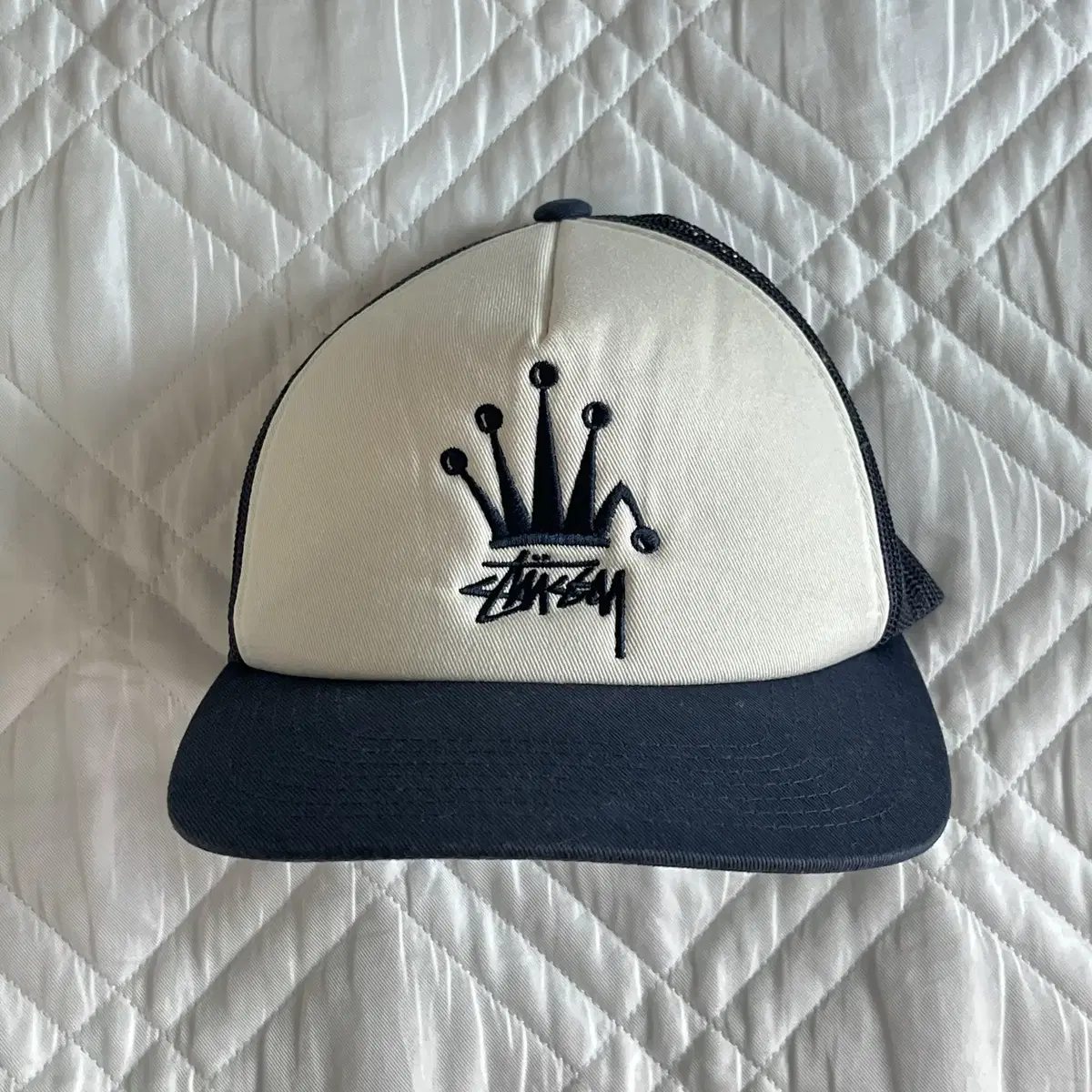 Stussy Crown Stock Trucker Cap