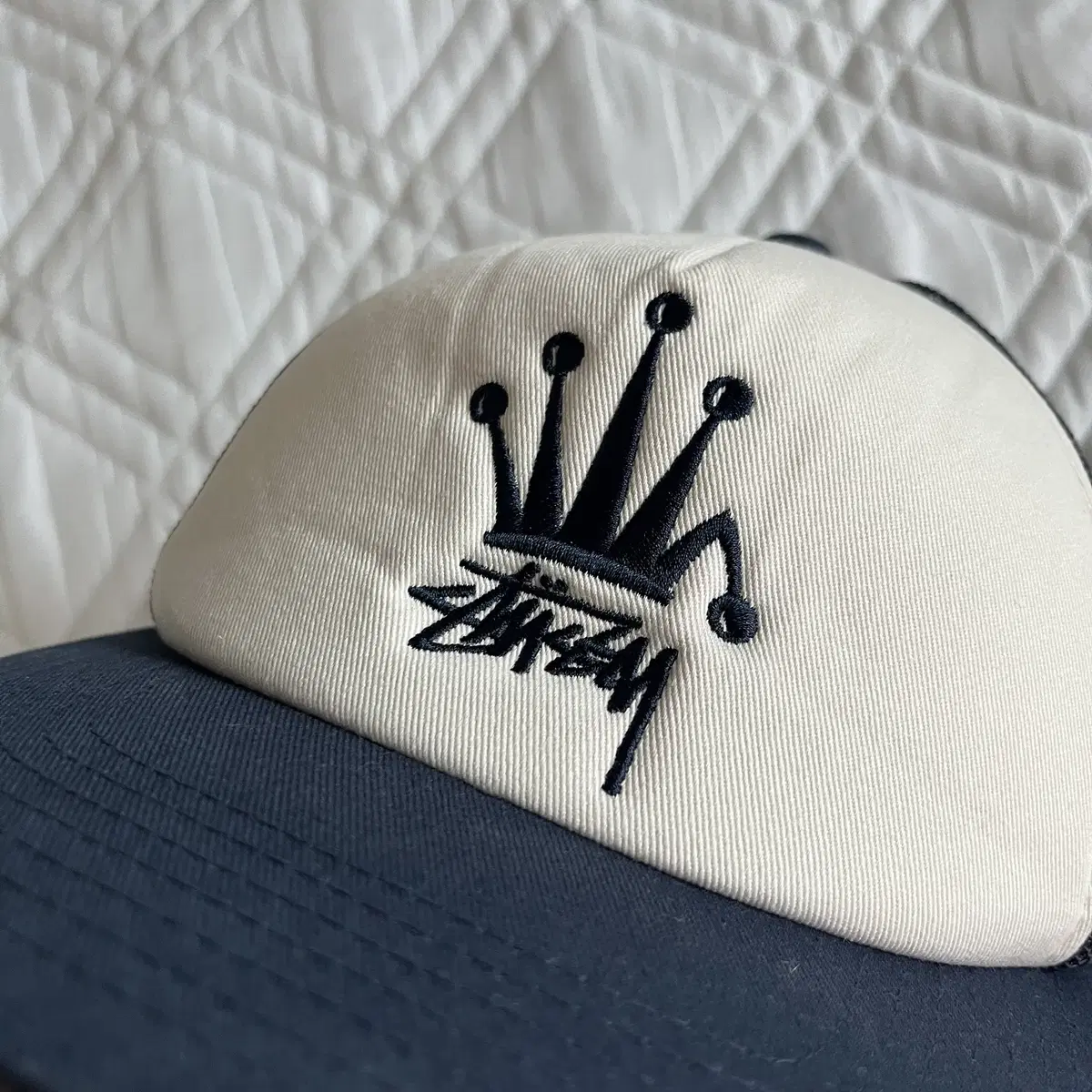 Stussy Crown Stock Trucker Cap