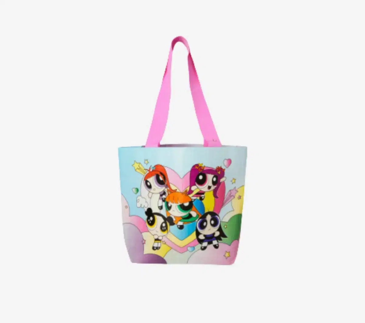 New Jeans X Powerpuff Girls Medium Reusable Bag