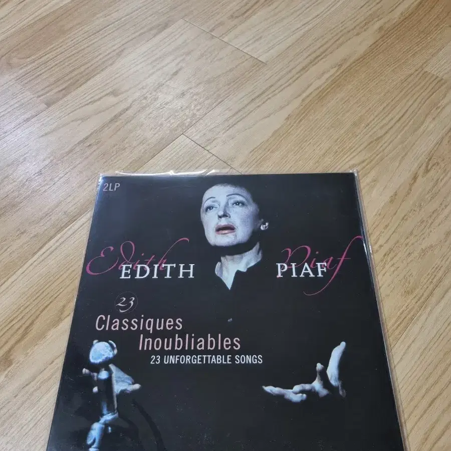 택포)23 명의 명작 잊을 수 없는 고전 EDITH PIAF LP 개봉반