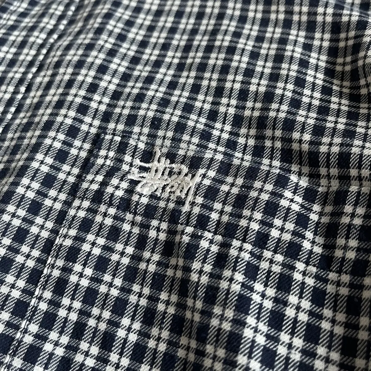 Stussy 90's check shirt ( made in USA )