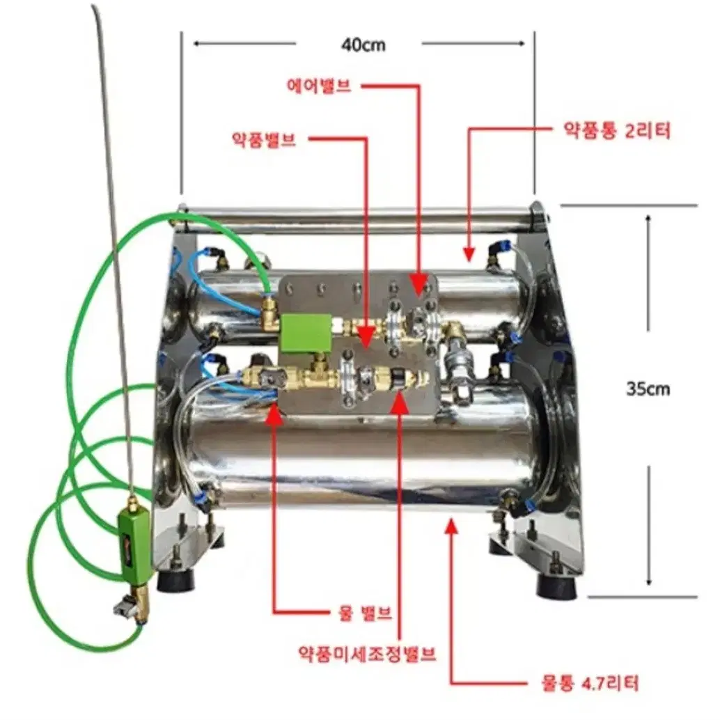 오리온 아이디어뱅크 자동차 에바크리닝 장비팝니다.