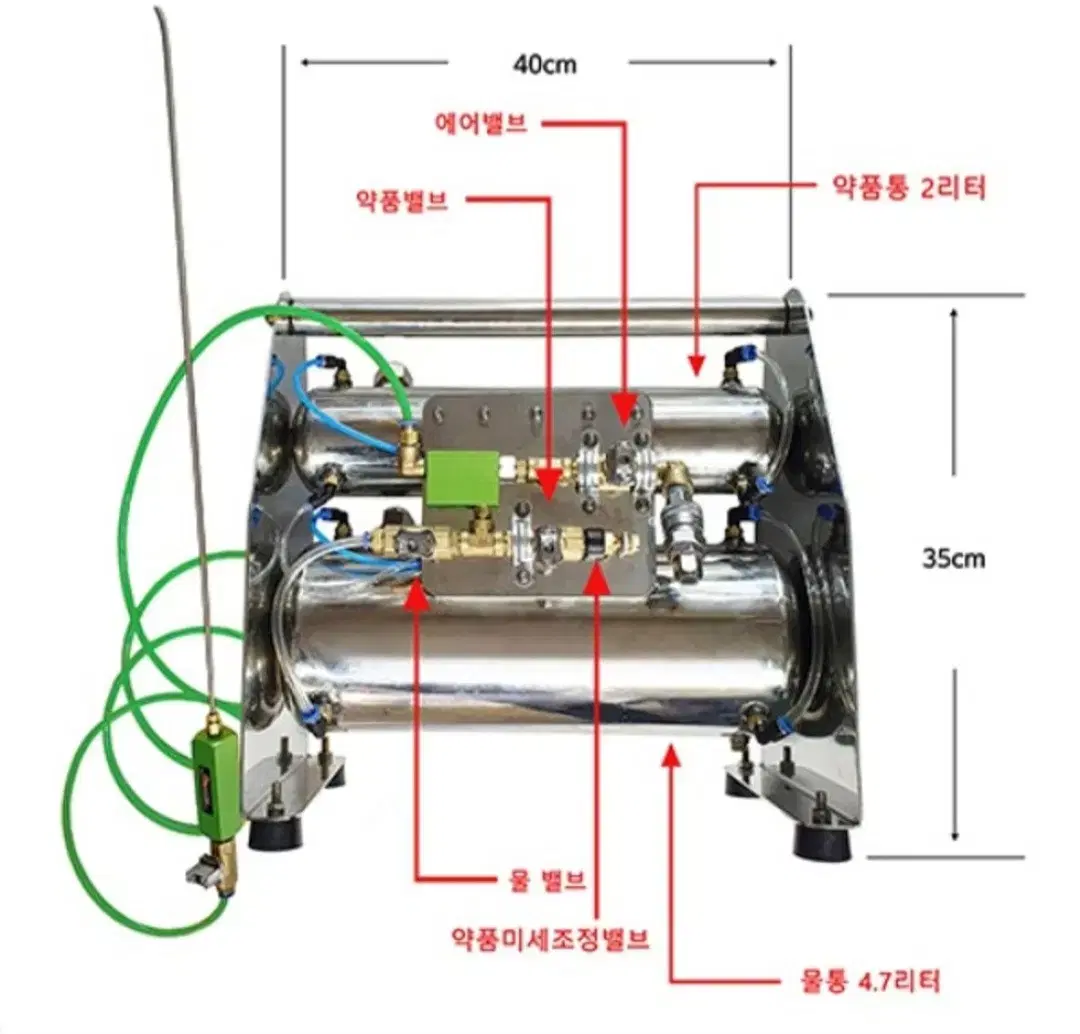 오리온 아이디어뱅크 자동차 에바크리닝 장비팝니다.