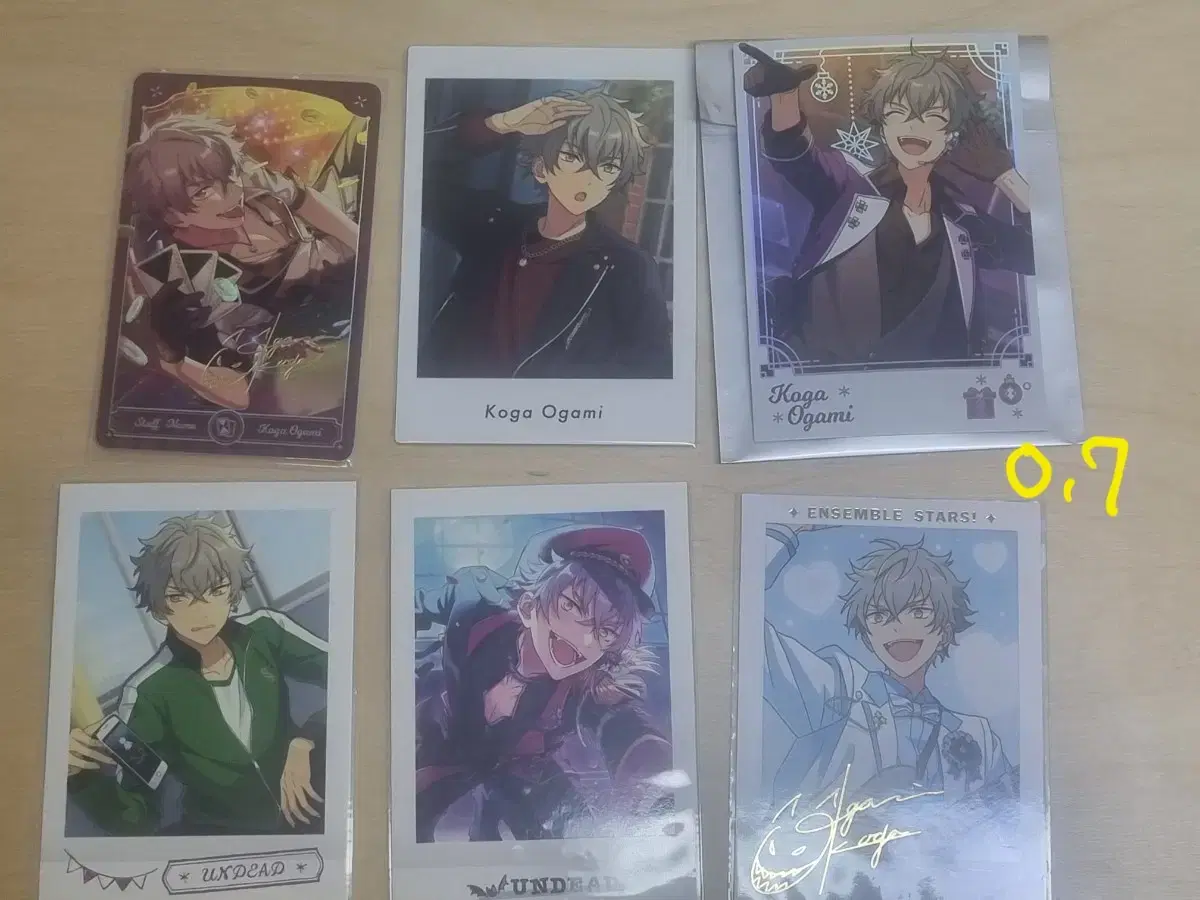 Anstar Goods Undead Koga Adonis Kaoru Pashotzu Pasha Yusakorota Photo Card