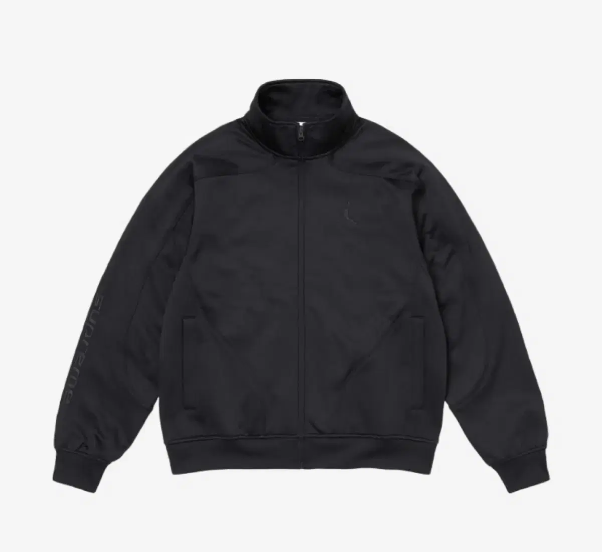 Supreme x Jordan Tricot Track Jacket Bla