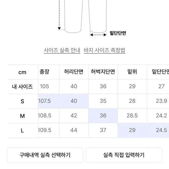 coor쿠어 오버다잉 데미지데님팬츠