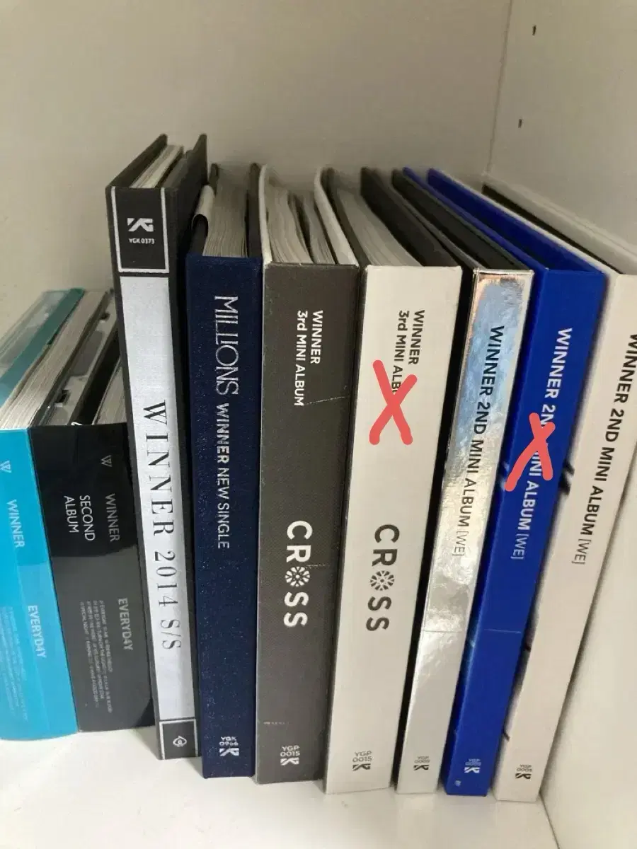 Winner unsealed album (Debut Album,Everyday,Millions,Cross,Wee