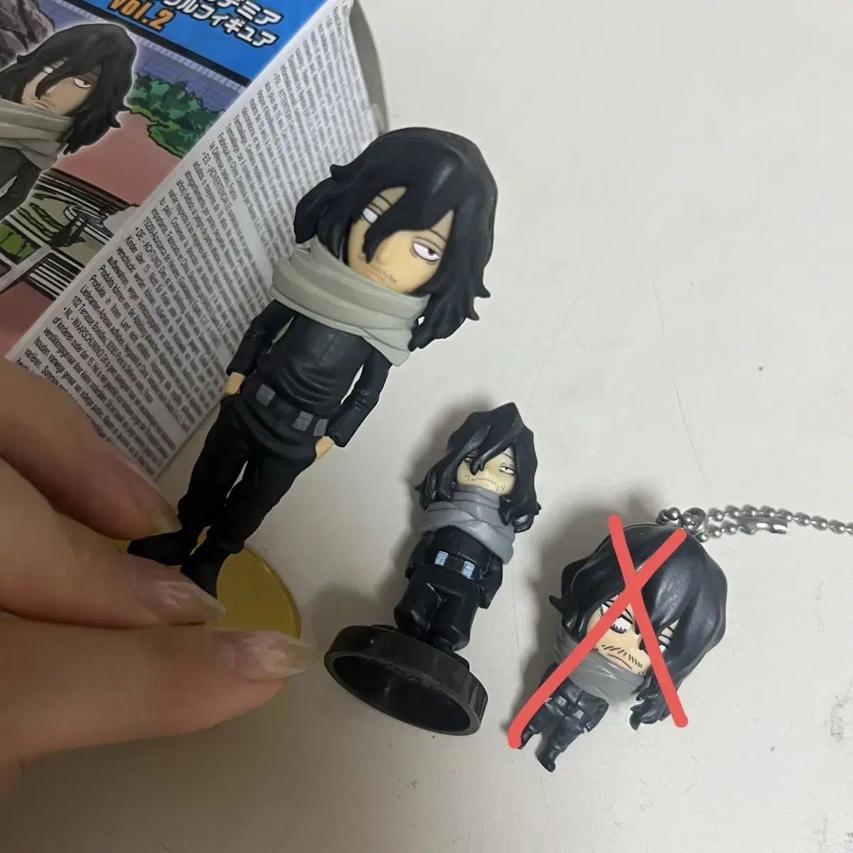 Aizawa Minifigures keyring Figures Chocolate Eggs bulk Hiroaka Nahia