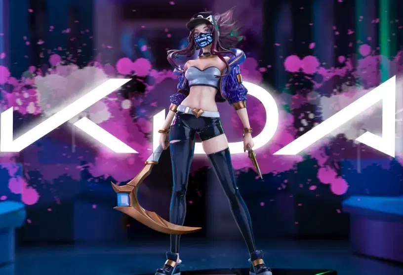 League of Legends KDA Akali Figure 1/7