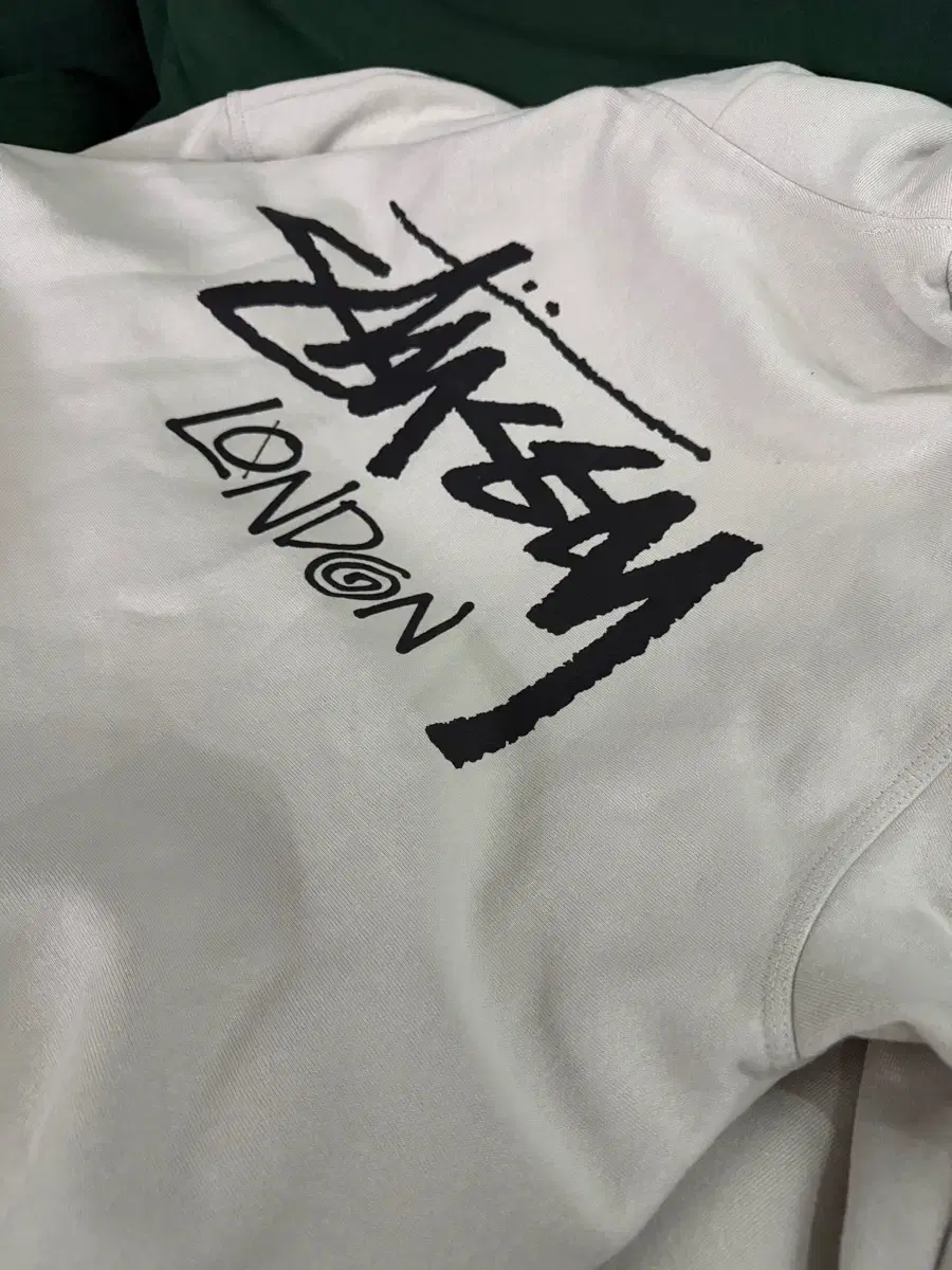 [NEW] Stussy London Hoodie / L / Smoke Color