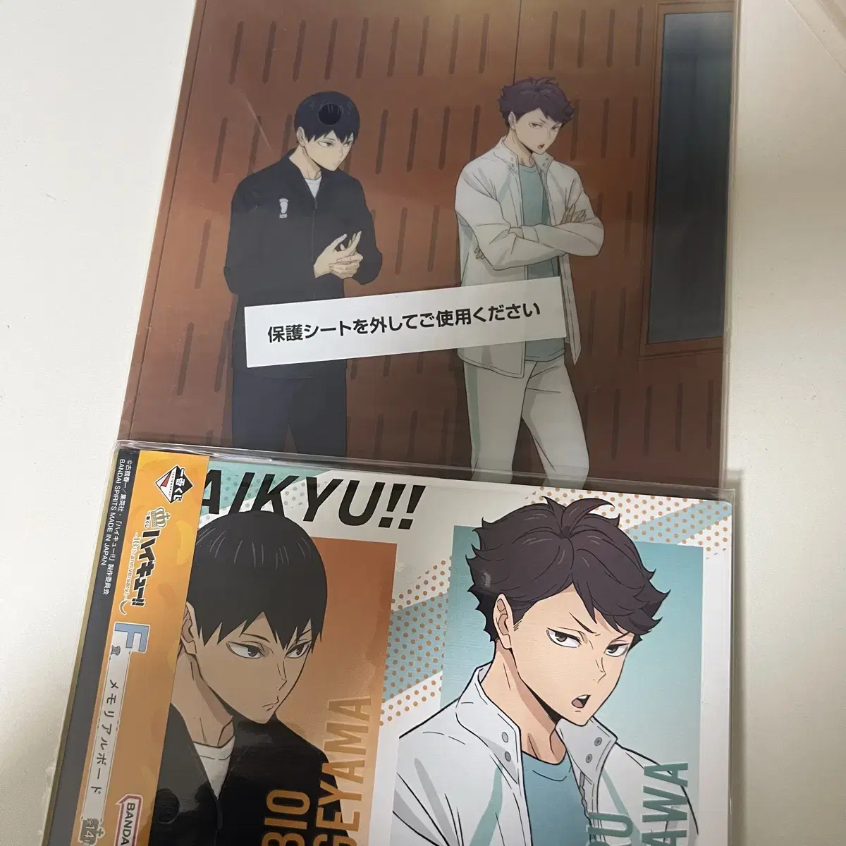 (Bulk, unsealed) Haikyuu 10th Anniversary Ichibankuji First Lottery wts Prize C