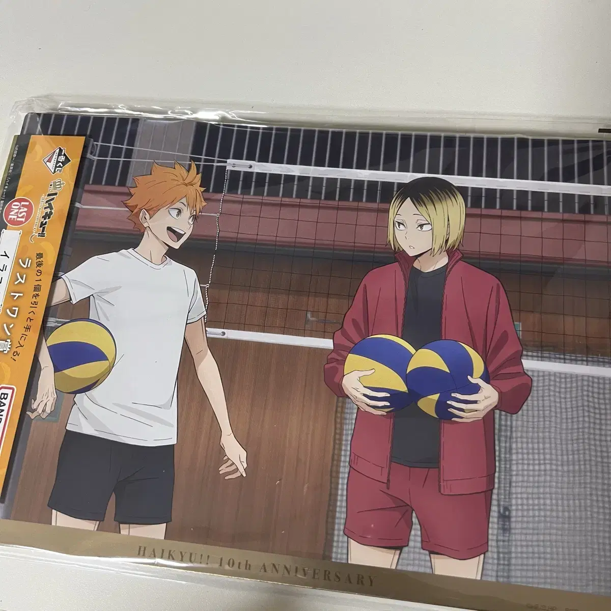 (Bulk, unsealed, last one) Haikyuu 10th Anniversary Ichibankuji First Lottery WTS