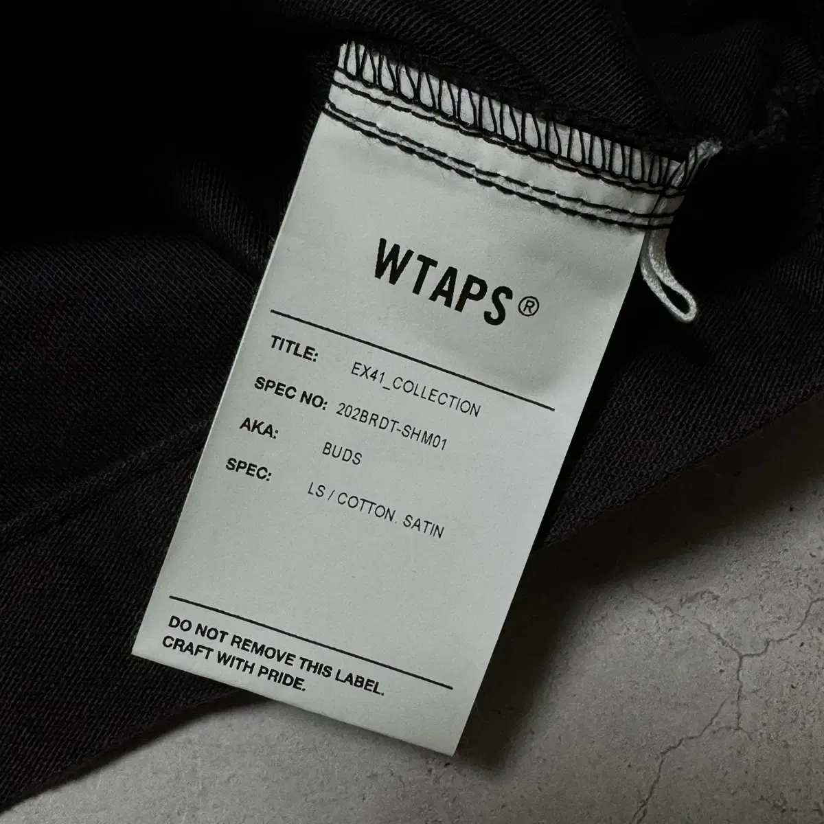 더블탭스 WTAPS 정글셔츠 L