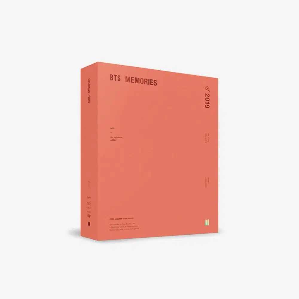 방탄 2019 메모리즈 DVD 특전 포함