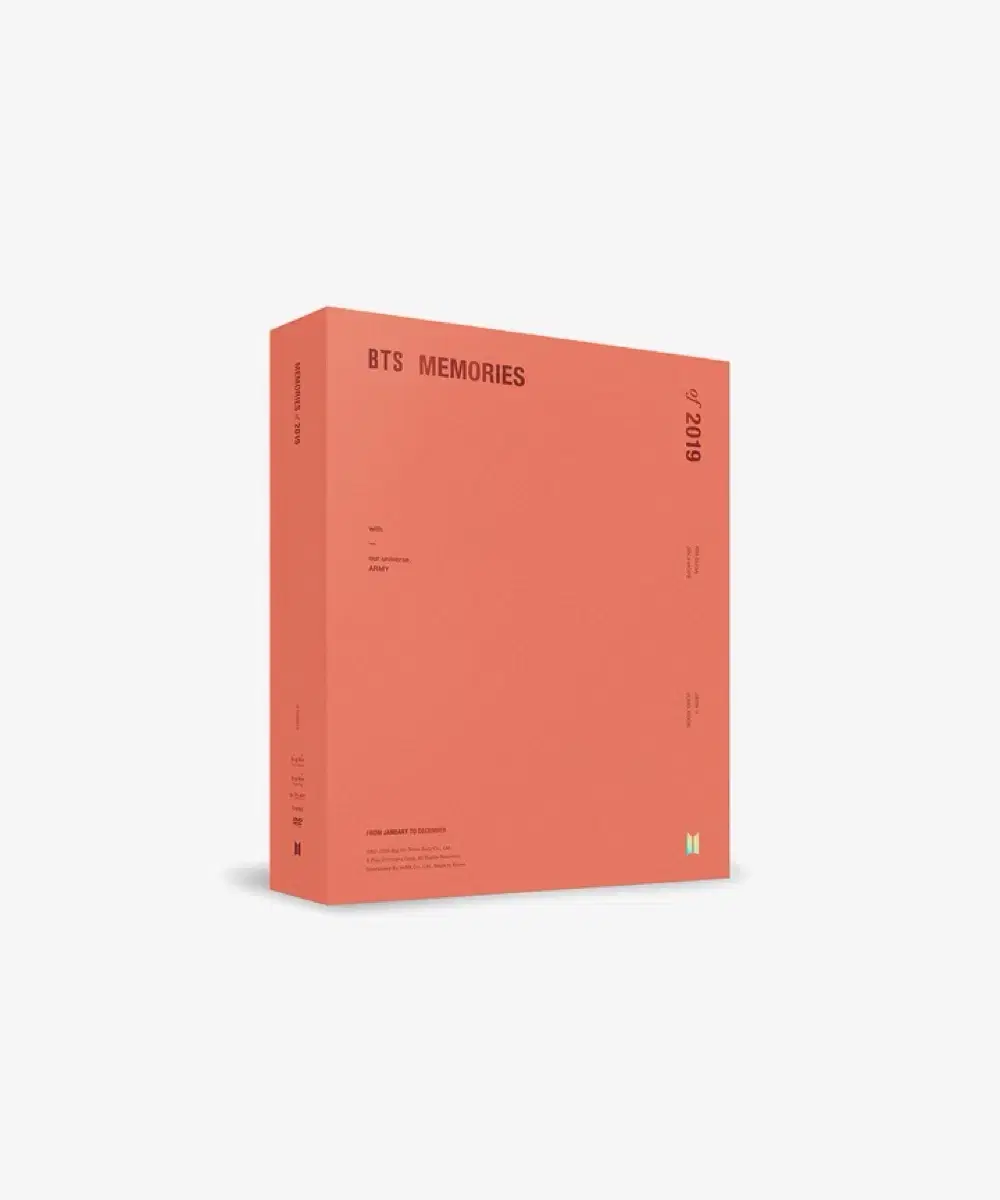 Includes Bangtan 2019 Memories DVD pre-order benefit 