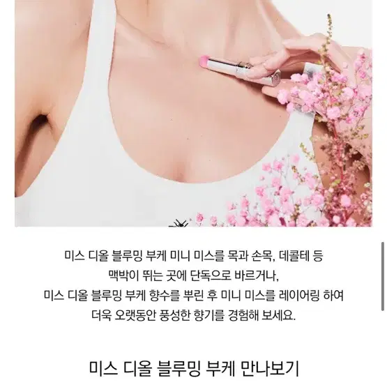 NEW 미스 디올 블루밍 부케 / 오드 퍼퓨 미니 미스 솔리드 퍼퓸