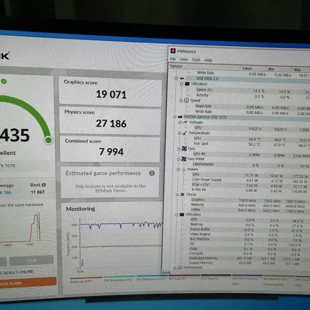 ASUS gtx 1070 strix 팝니다. 택포