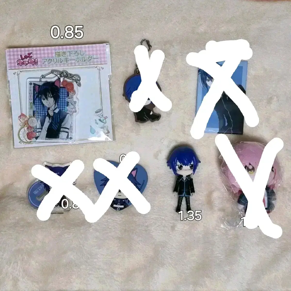 CharacterCharacter Change Goods (Ikuto, Amu)