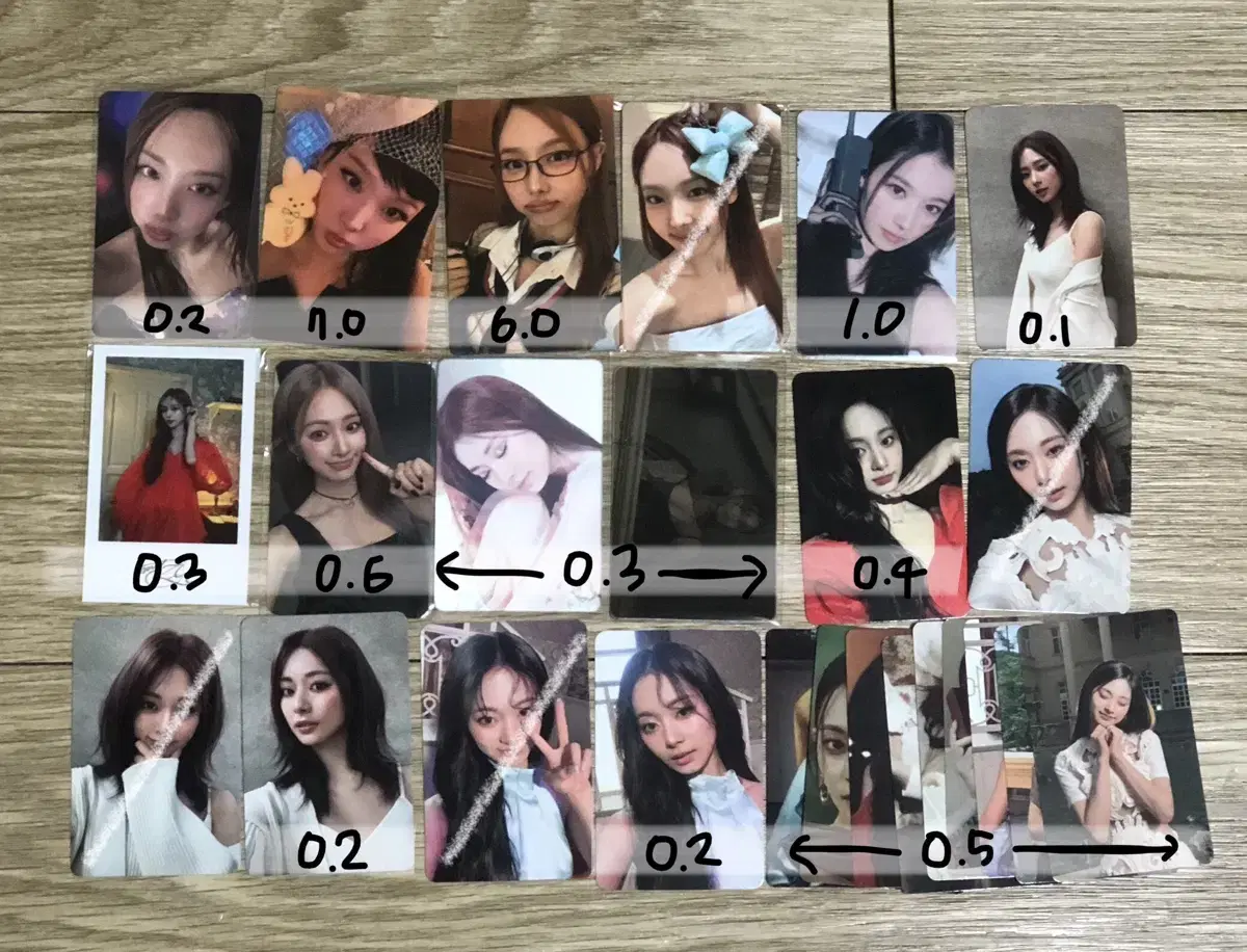 Twice nayeon sana tzuyu twice photocardjypshopABCDunreleased photocard