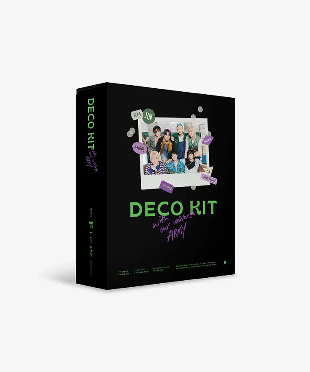 Bangtan Deco Kit weverse shop Out of Stock