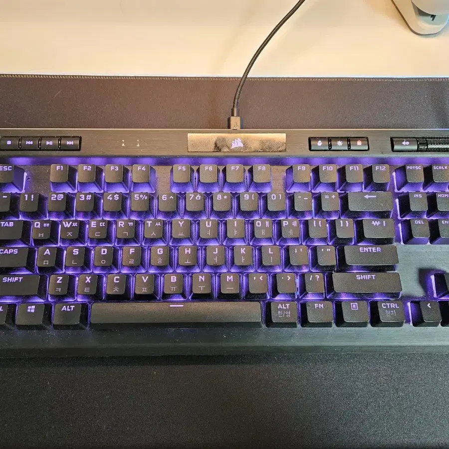 커세어 k70 tkl rgb 적축 팝니다