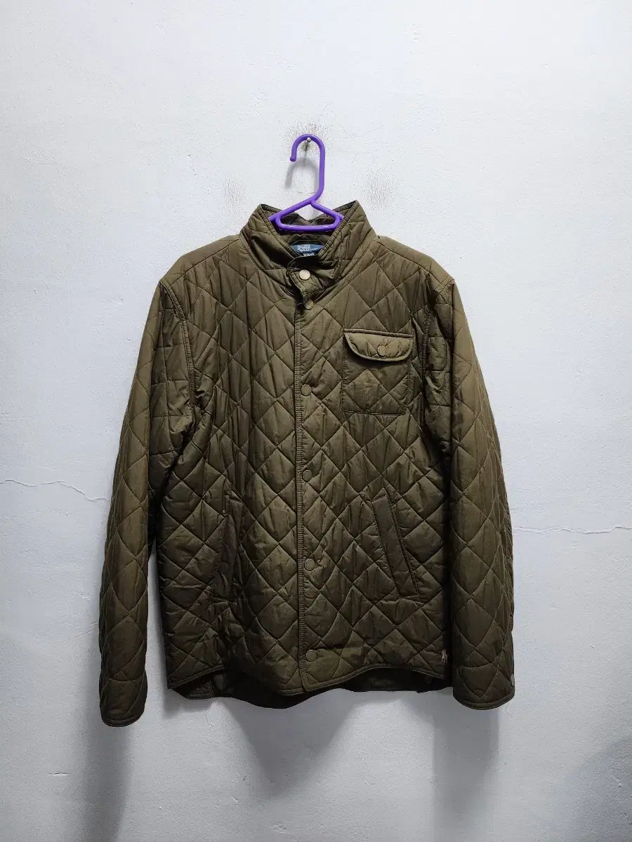 Polo Bottom Logo Quilted Jacket