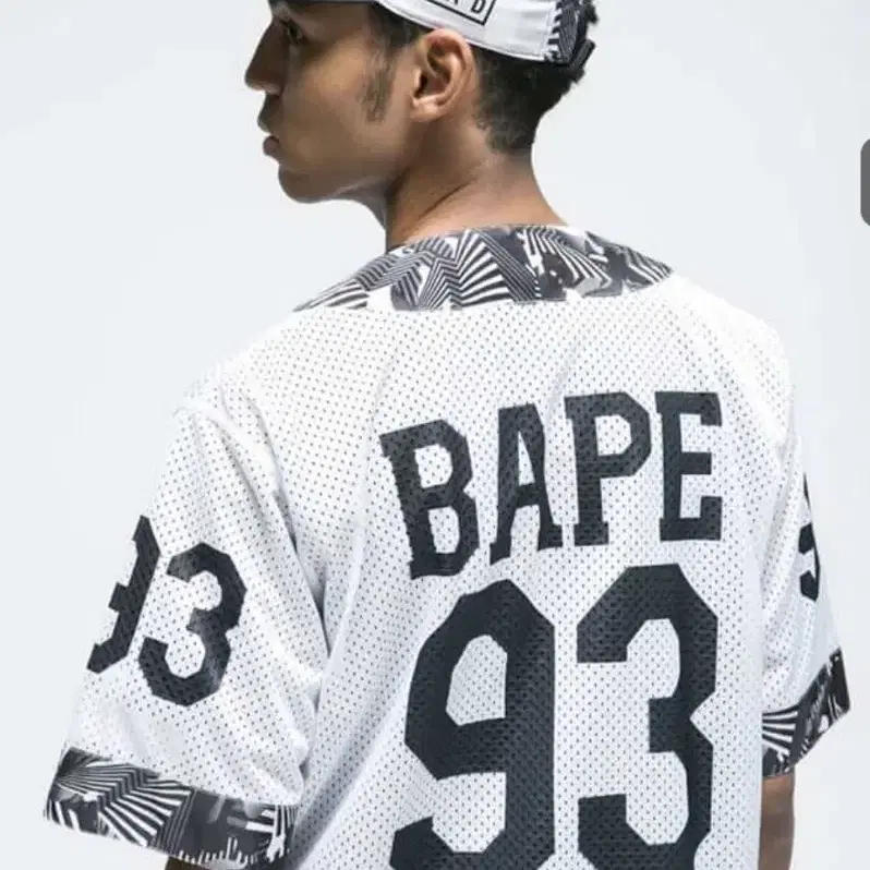 [XL] 베이프 BAPE 93 베이스볼 저지 (야구 저지) 화이트 판매