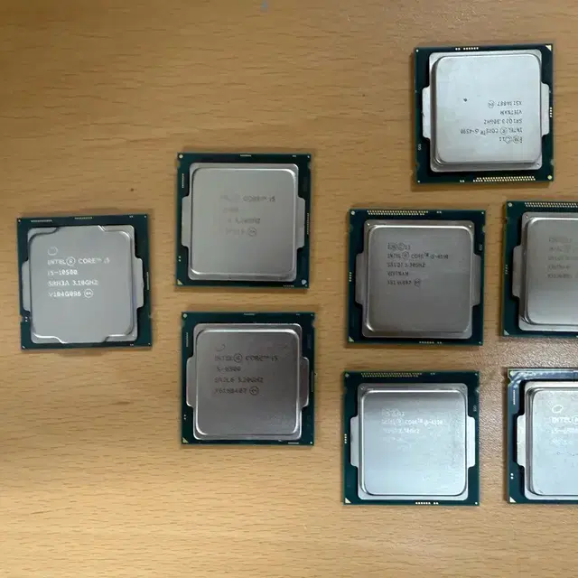 인텔 i5 CPU 중고 부품 팝니다 (10500, 6500, 4590)